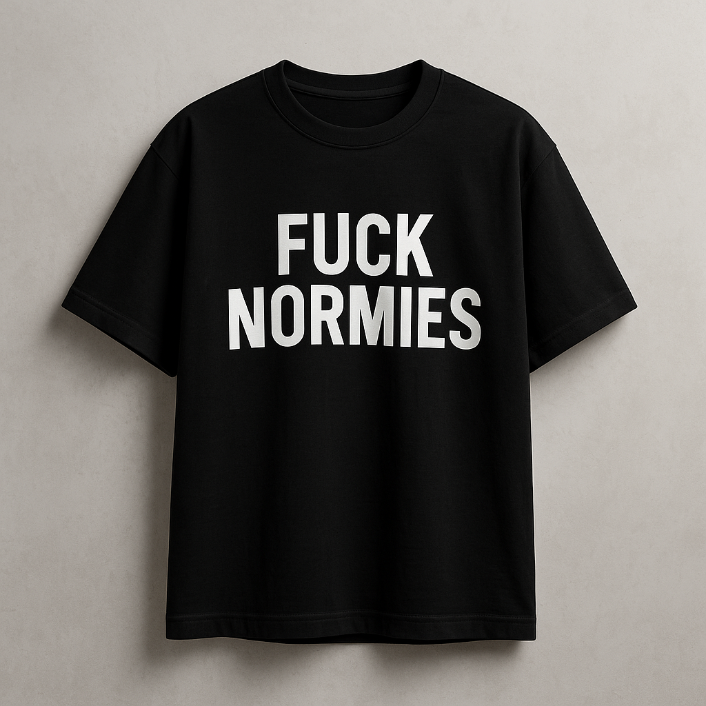 “Fuck Normies” Oversized Tee